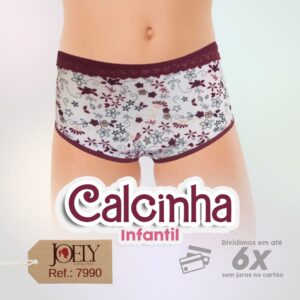 7990 - CALCINHA INFANTIL