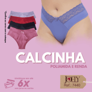 7440 - CALCINHA RENDA