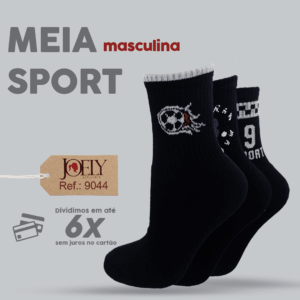 9044 - MEIA MASCULINA