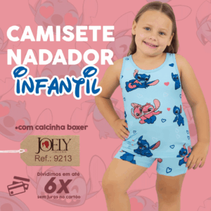 9213 - CAMISETE NADADOR INFANTIL