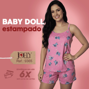 9365 – BABY DOLL ESTAMPADO