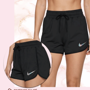 13458 - Shorts Tactel Feminino (Preto)