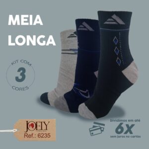 6235 - MEIA MASCULINA