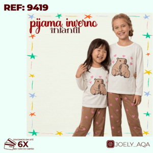 9419 - PIJAMA INFANTIL