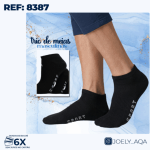 8387 - MEIA MASCULINA