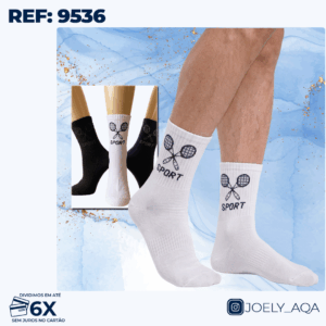 9536 - MEIA MASCULINA