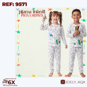 9571 - PIJAMA INFANTIL